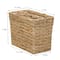 Household Essentials 17" Hyacinth Wide Side by Side Magazine Rack